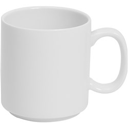 CONNOISSEUR A-LA-CARTE STACKABLE MUG 300ML WHITE SET OF 6