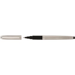 ARTLINE SIGNATURE SILVER ROLLER BALL PEN 0.7MM BLACK